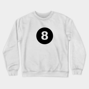 Number Graphic Magic 8 Ball Crewneck Sweatshirt